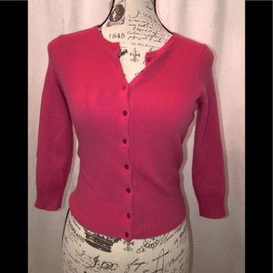 Express 100% cashmere cardigan